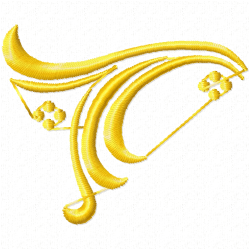 Flowers And Tree Embroidery Design 4